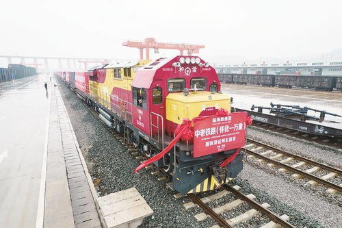 中老铁路 怀化 万象 国际货运列车首发